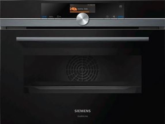 Dampfbackofen CS856GPB6 Dampfbackofen StudioLine BlackSteel Design